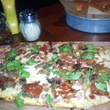Amy, Brick House, November 2012, pizza