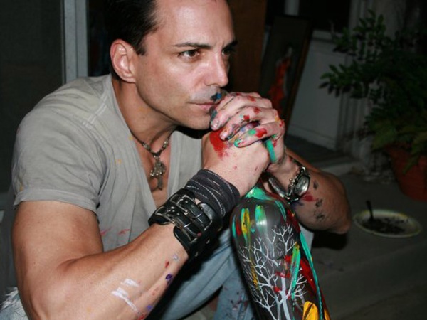 Richard Grieco, artist, September 2012