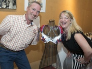 14 The Brazarre Artful Bras event Houston May 2013 Matt Smith, Lori Smith