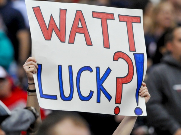 J.J. Watt sign