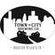 Town in City Brewing Co., logo, Heights, beer