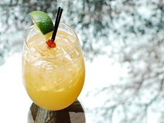 A Refreshing Cocktail at The Grove