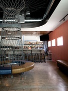 mettle restaurant bar area