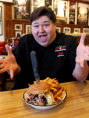 Kenny & Ziggy’s, hamburger, burger, Kenny, Zigalicious, January 2013