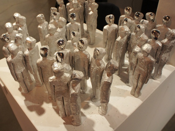 Houston Fine Arts Fair, recap, September 2012, Marcus Egli, Groupes, aluminum