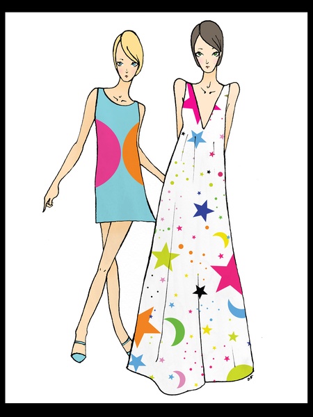 Clifford, Fashion Week, sketches, September 2012, Lisa Perry