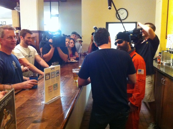 News_Saint Arnold_Drinking Made Easy_filming_May 2012