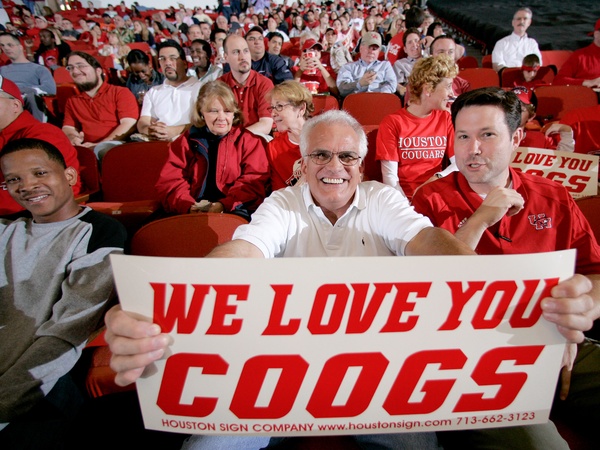 Places-Unique-University of Houston-Cougar fans