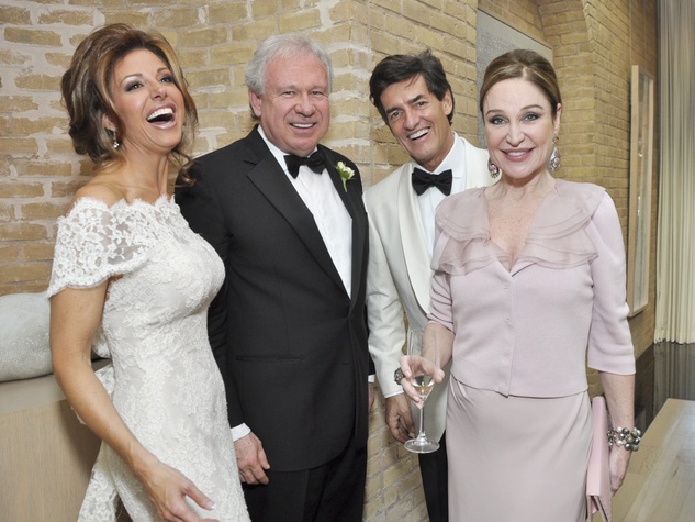 Dominique Sachse Nick Florescu Wed By Joel Os Amid A Sea Of News 010 Sachse Florescu Wedding Reception May 2017 Dominique John Thrash Nick Becca Cason Jpg