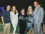 21 Houston Children's Charity Dinner of Champions May 2013 Tilman Fertitta, Paige Fertitta, Laura Ward, Laurie Schaub, Houston Texan Matt Schaub