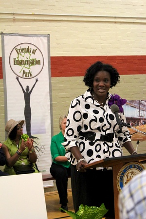 Emancipation Park, Juneteenth, Wanda Adams, June 2012