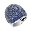 Deville Fine Jewelry, Christina Aguilera, September 2012, Silver blue sapphire ring, 900