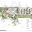 Centennial Gardens at Hermann Park, rendering, site plan, November 2012