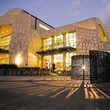 Places-Unique-University of Houston-library-exterior-night