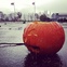 Hurricane Sandy, pumpkin, October 2012