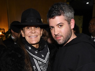 Julie Gilhart and Brandon Maxwell