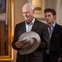 Larry Hagman and Josh Henderson in Dallas on TNT