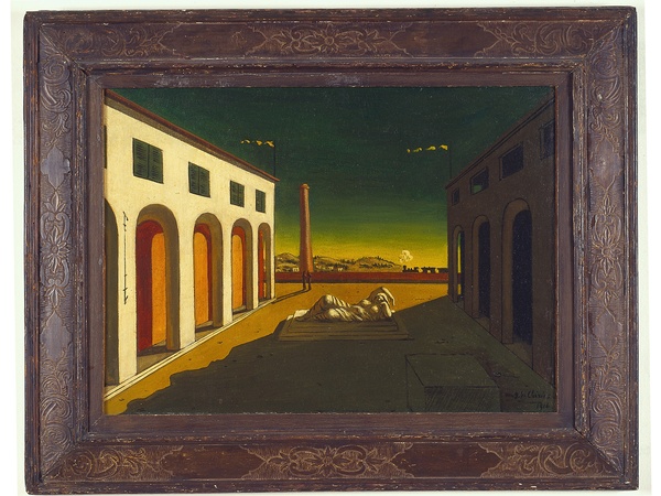 The Menil, Silence, July 2012, de Chirico, Melancholia