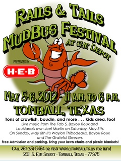 Rails and Tails Mudbug Festival