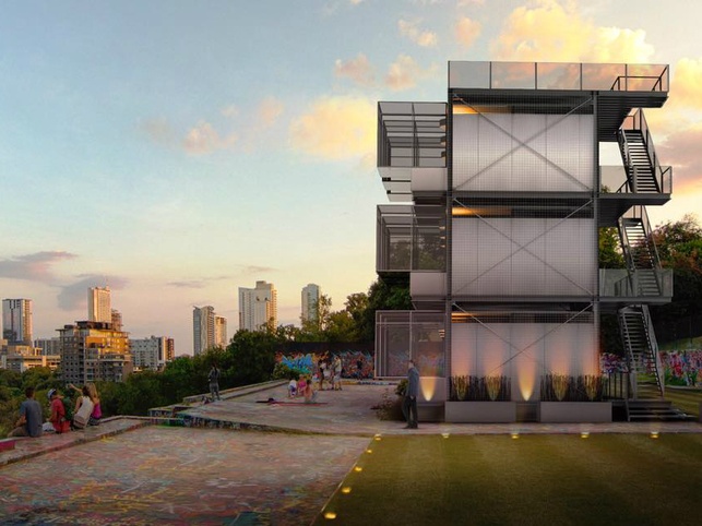 Kasita modular tiny home rendering Castle Hill 2015