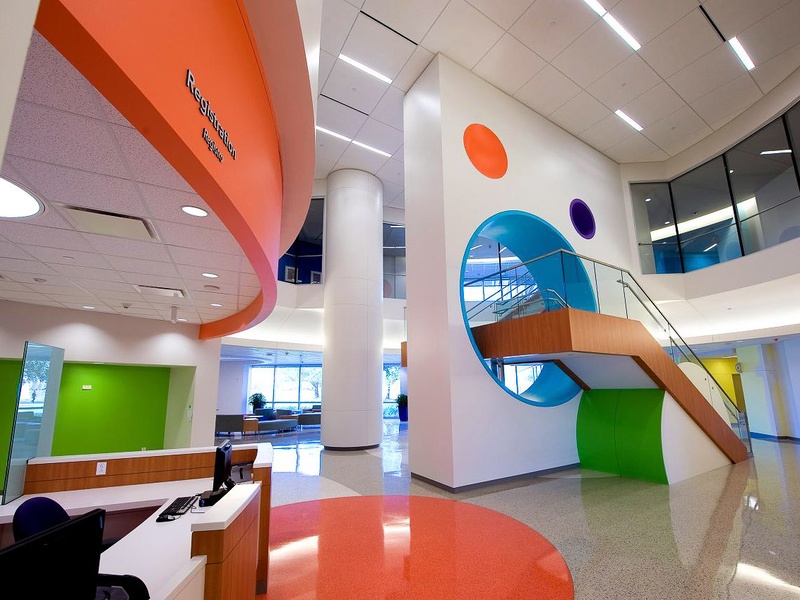 Slideshow Brightlyhued Texas Children's Hospital West Campus opens