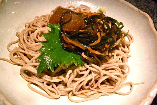 Soba noodles at Tei An restaurant in Dallas