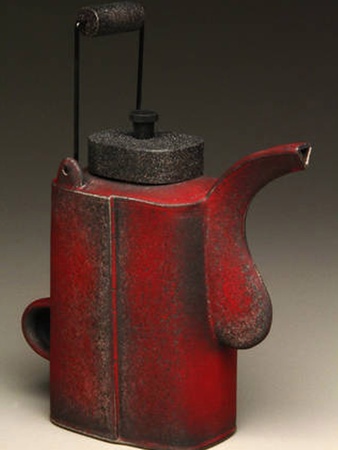 News_Texas Teapot Tournament_18 Hands Gallery_Untitled_Red Teapot