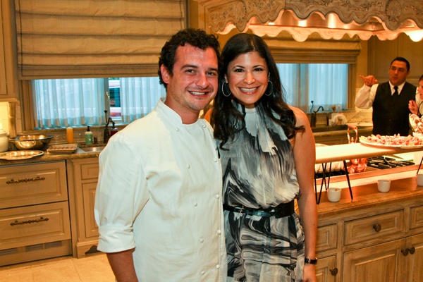 AVDA gala, October 2012, Chef David Cordua, Kristy Junco Bradshaw