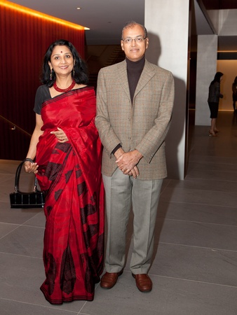 News_Asia Society preview party_January 2012_Sudha Mani_Ravi Mani