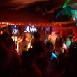 bar scene, night, blurred