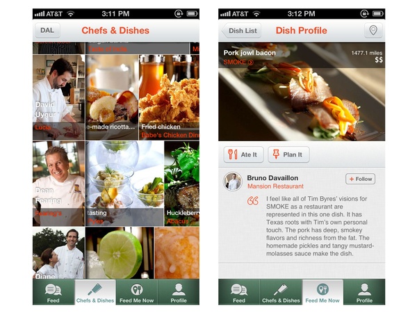 Chefs Feed Dallas app