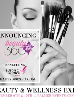 poster for Beauty360 expo from Austin Beauty Guide