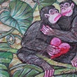 Valentine’s Day card from Stephen - “Monkey Business.”