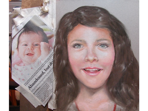 forensic artist, Lois Gibson, March 2013, Lois Gibson, Chloe mother sketch