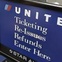 United Airlines, sign, check in