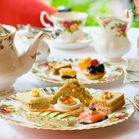 afternoon tea, Hotel Granduca, August 2012, tea service