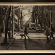 Houston Fine Arts Fair, recap, September 2012, Susan Grossman, First Day for Coats, 2011, charcoal and pastel on paper mounted