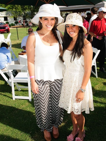 Texas Children's Hospital Polo Classic, Hats & Horses, September 2012, Alexis Kuri, Priya Bedi