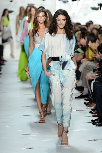Diane von Furstenberg, fashion show, Sept 2012
