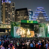 SXSW Festival Austin skyline