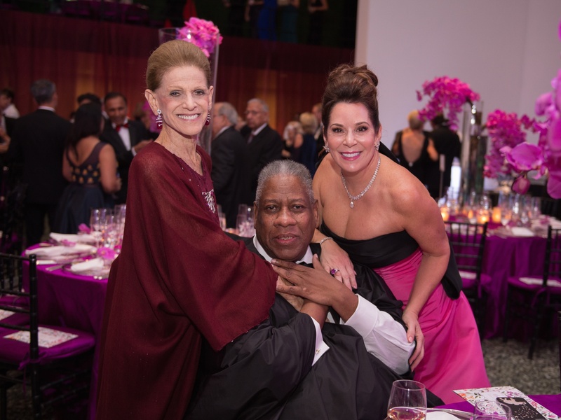 Museum of Fine Arts Grand Gala Ball, Annette de la Renta, Andre Leon Talley, Cherie Flores