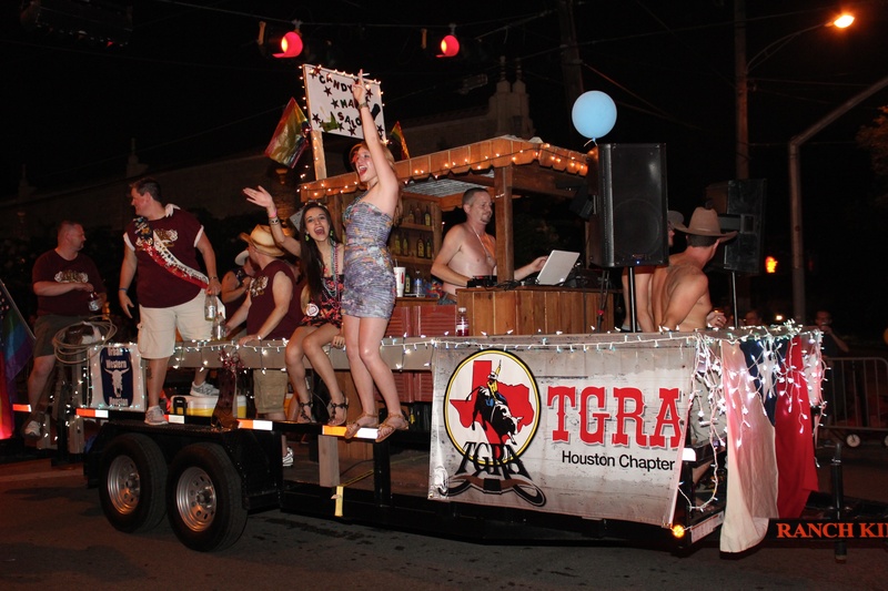 Gay Pride Parade, Texas Gay Rodeo Association, June 2012