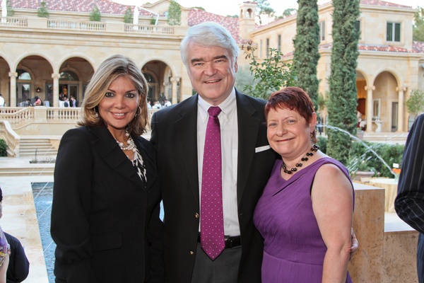 AVDA gala, October 2012, Eva Guzman, Nathan Hecht, Jackie Pontello