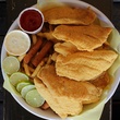 Fried fish at Hook, Line & Sinker restaurant in Dallas
