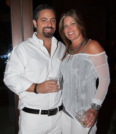 Texans White Out, Marty Shellist, Lori Shellist, Sept. 2012