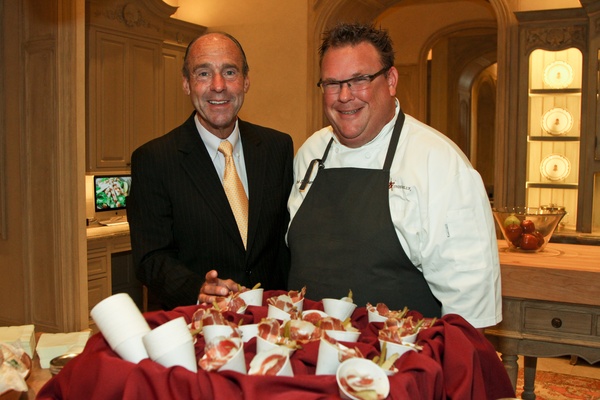 AVDA gala, October 2012, Eric Andell, Chef Chris Shepherd