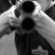 shotgun, looking down the barrel