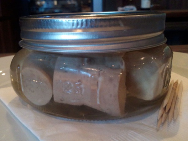 underbelly vienna sausage mason jar