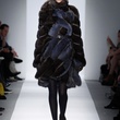 Fashion Week fall 2013, Dennis Basso, February 2013, fur wrap coat