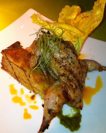 Marene, quail, Sorrel Urban Bistro, December 2012